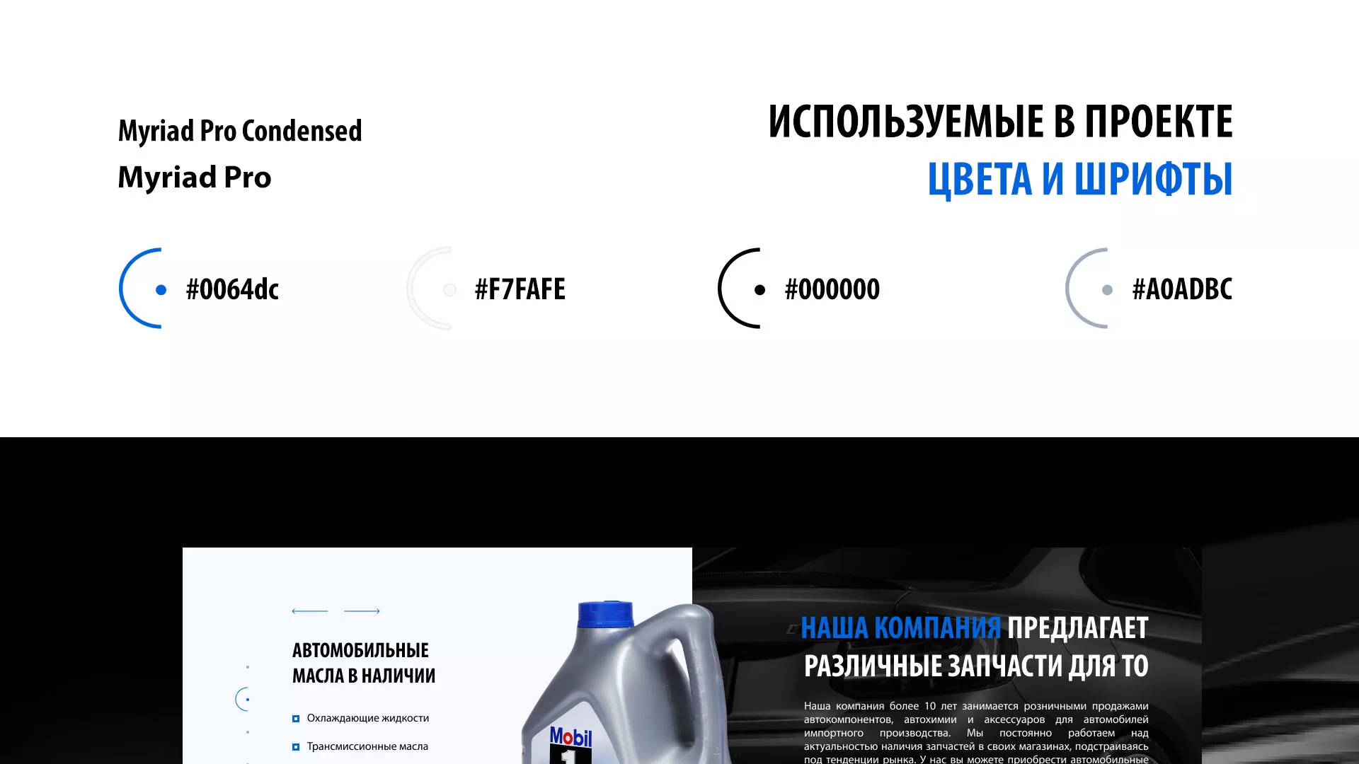 Разработка сайта магазина автозапчастей «М7» в Ершове