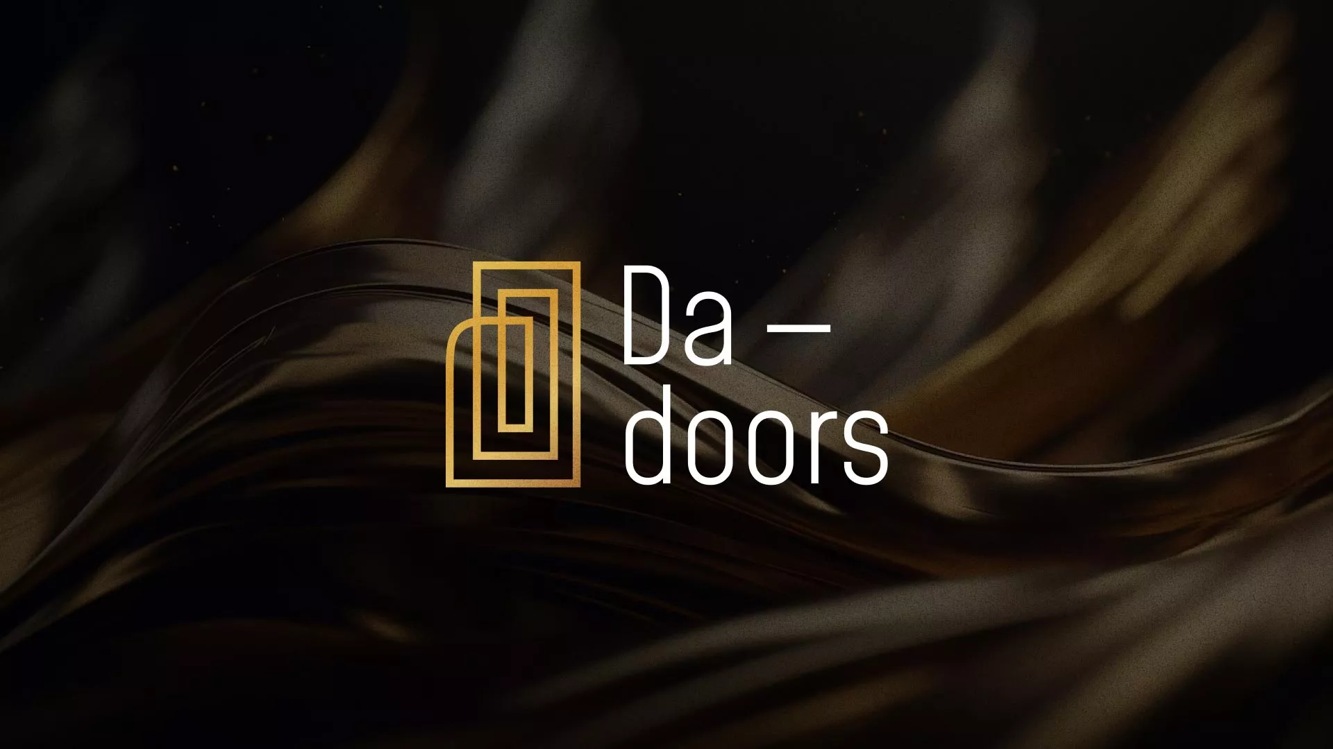 Разработка логотипа для компании «DA-DOORS» в Ершове