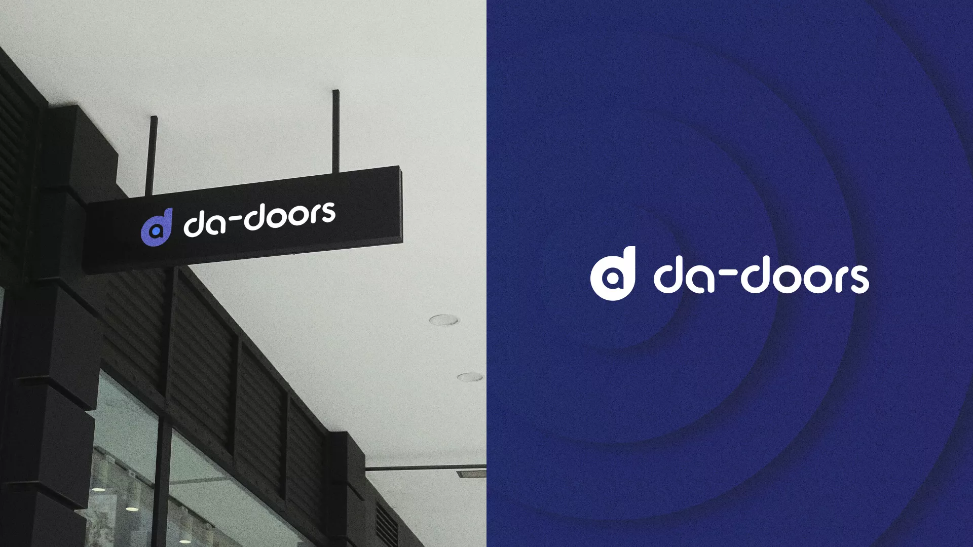 Разработка логотипа компании по продаже дверей в Ершове